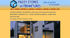Desktop Screenshot of passy-stores.fr